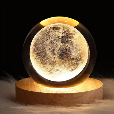 3D Moon Table Lamp  AllianceFlowwers   