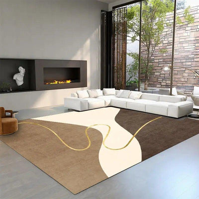 Modern Nordic Style Living Room Large Area Carpet  AllianceFlowwers   